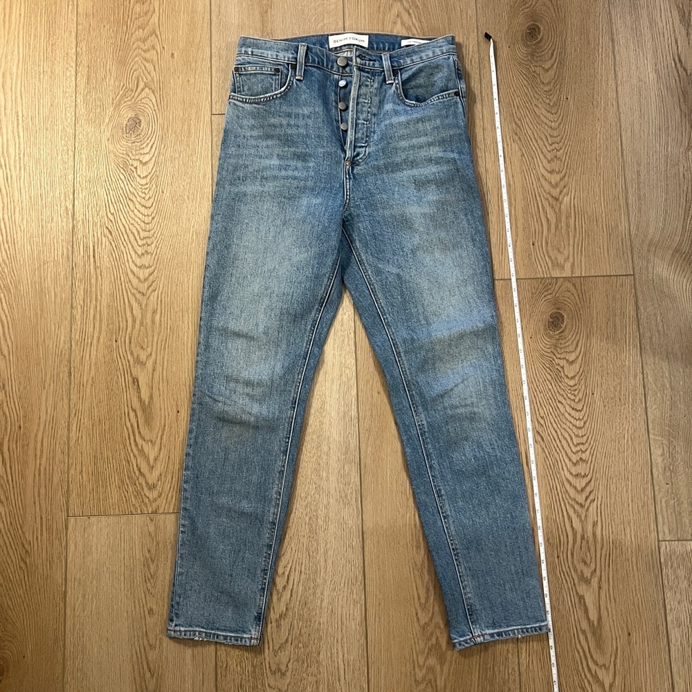 Denim Forum Yoko High Rise Slim Jeans